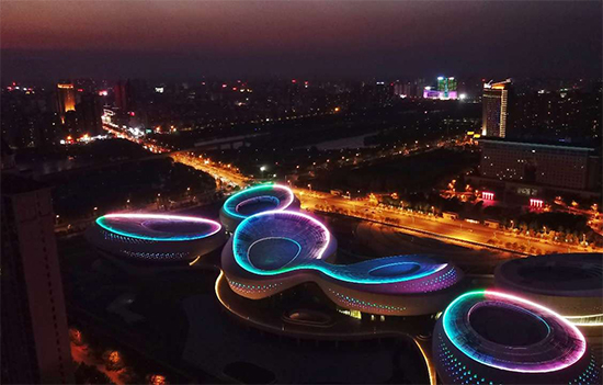 孝感文化中心2019实景图赏析 开放时间待定