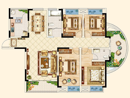 选"小户型"还是"大户型"?