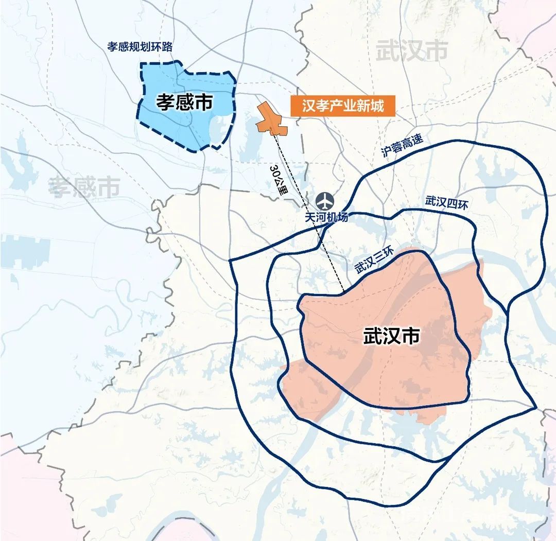 孝感楼市区域重新划分:孝南区,开发区,临空区,双峰山旅游区